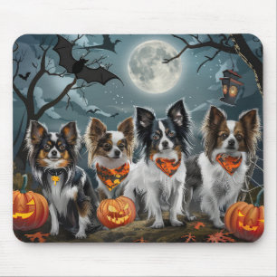 Alfombrilla De Ratón Papillon Halloween Spooky