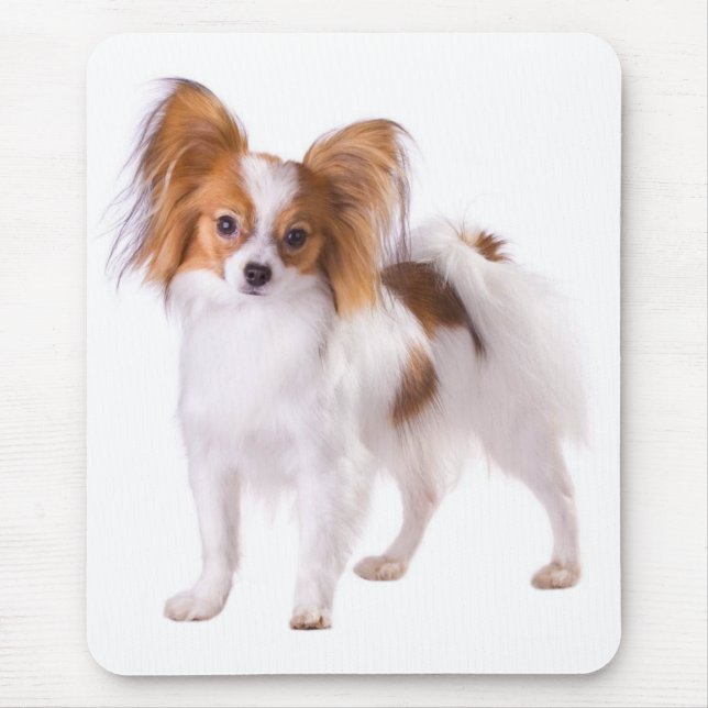 Alfombrilla De Ratón Papillon Puppy Mom Dog Lover Cuppies A Mamá (Frente)