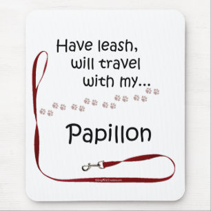 Alfombrilla De Ratón Papillon Travel Leash