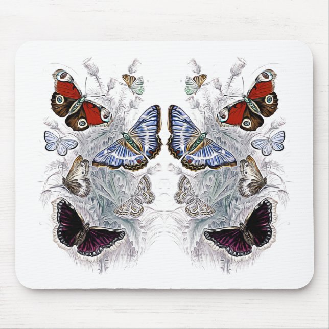Alfombrilla De Ratón papillones (Frente)