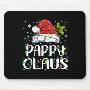 Alfombrilla De Ratón Pappy Claus Navidades Santa Hat Familia Matanza Xm
