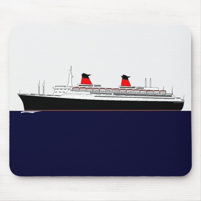 Alfombrilla De Ratón Paquebot France (Frente)