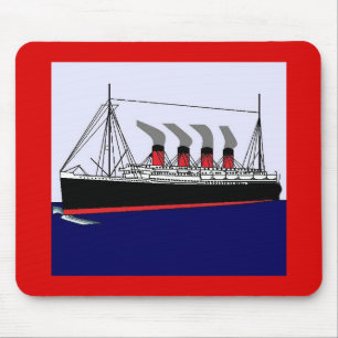 Alfombrilla De Ratón Paquebot France 1912 Mousepad