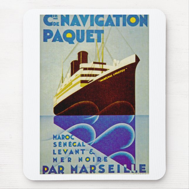 Alfombrilla De Ratón Paquet de navegación (Frente)