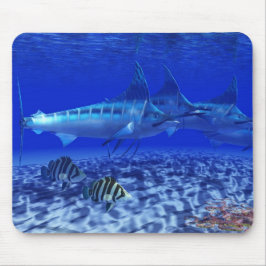 Alfombrilla De Ratón Paquete Blue Marlin Mousepad