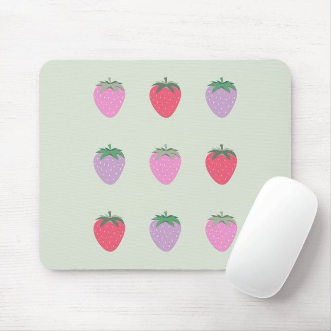 Alfombrilla De Ratón Paquete De Fresas (Con ratón)