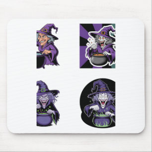 Alfombrilla De Ratón Paquete de Stickers de Bruja - Sticker de Pociones