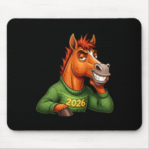 Alfombrilla De Ratón Para Caballo Lunar Festivo Cartoon Premium