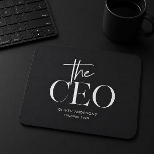 Alfombrilla de ratón para CEO minimalista Person