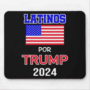 Alfombrilla De Ratón Para el regalo de Trump 2024 - Latinos por Trump