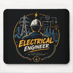 Alfombrilla de ratón para ingeniero eléctrico un m