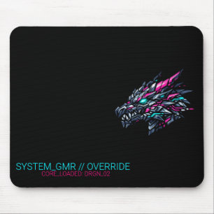 Alfombrilla de ratón para juegos Cybernetic Dragon