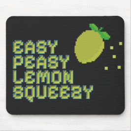 Alfombrilla de ratón para juegos Retro 8-Bit Lemon