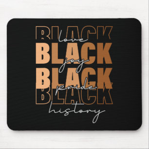 Alfombrilla De Ratón Para mujeres negras Mes de historia negra Retro