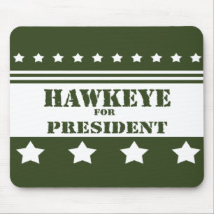Alfombrilla De Ratón Para presidente Hawkeye