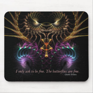 Alfombrilla De Ratón Para ser libre. Cote Mousepad