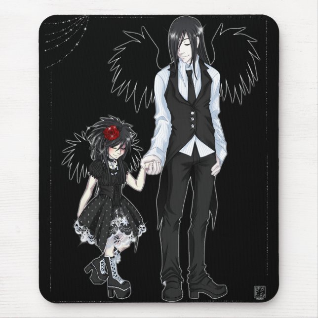 Alfombrilla De Ratón Para siempre con usted Mousepad (Frente)