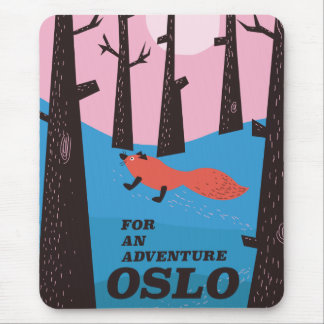 Alfombrilla De Ratón Para una aventura Oslo
