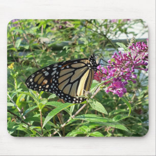 Alfombrilla De Ratón Paracaídas de mariposa monarca