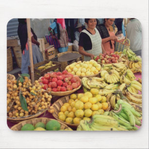 Alfombrilla De Ratón Parada de la fruta y verdura