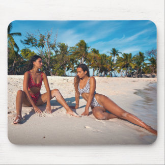 Alfombrilla De Ratón Paraíso tropical Bikini