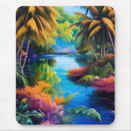 Alfombrilla De Ratón Paraíso tropical II
