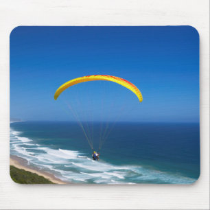 Alfombrilla De Ratón Parapente cerca del desierto, ruta del jardín
