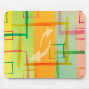 Alfombrilla De Ratón Parasol grunge colorido