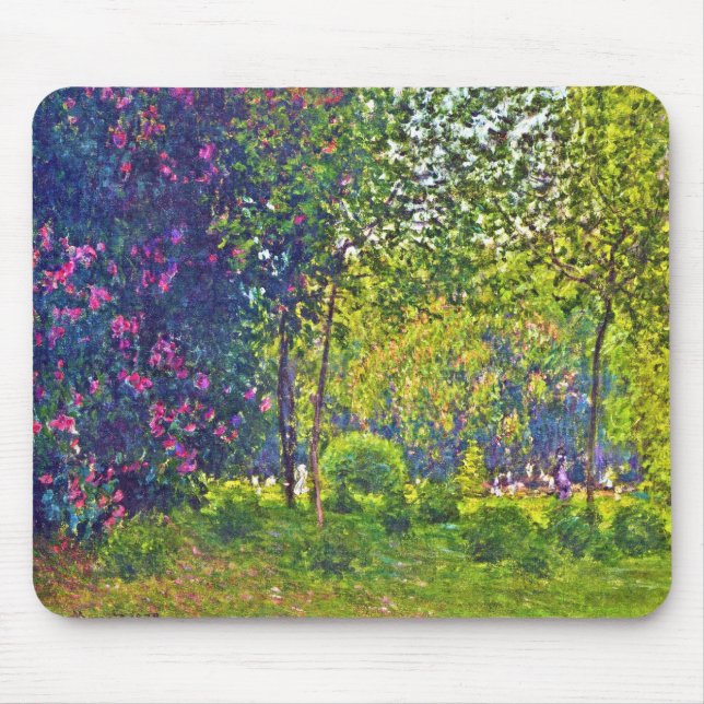 Alfombrilla De Ratón Parc Monceau Claude Monet (Frente)