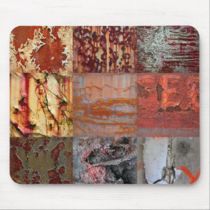 Alfombrilla De Ratón parche de Mousepad ZIZZAGO Art Rusty Street