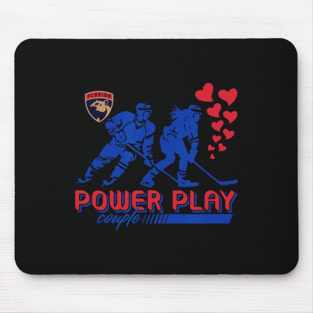 Alfombrilla De Ratón Pareja de poder de juego de los Panthers de Florid (Frente)