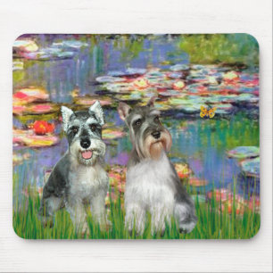 Alfombrilla De Ratón Pareja Schnauzer 2 - LIlies 2