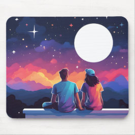 Alfombrilla De Ratón Pareja Stargazing