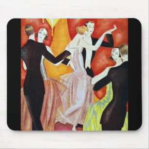 Alfombrilla De Ratón Parejas bailarinas de los años 20