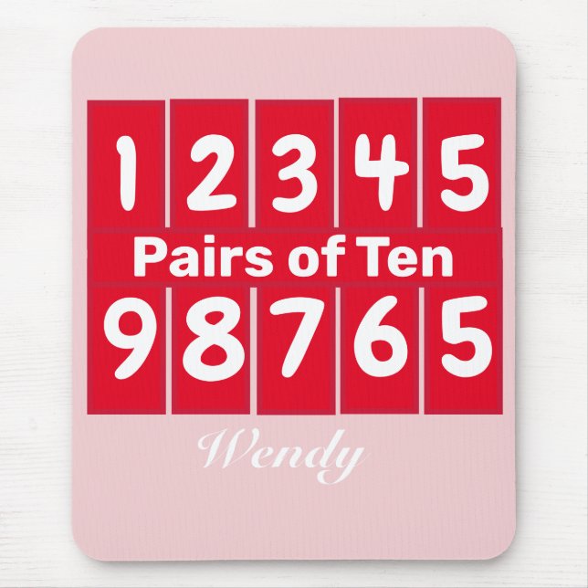 Alfombrilla De Ratón Pares de TEN Mousepad (Frente)