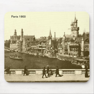 Alfombrilla De Ratón París 1900 Mousepad