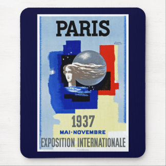 Alfombrilla De Ratón París 1937 ~ Exposición Internacional
