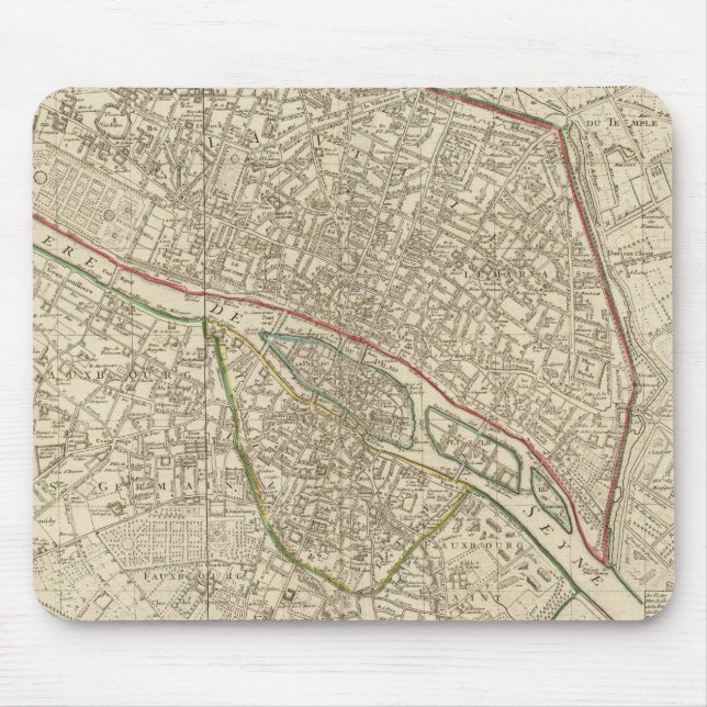 Alfombrilla De Ratón París Francia 2 (Frente)