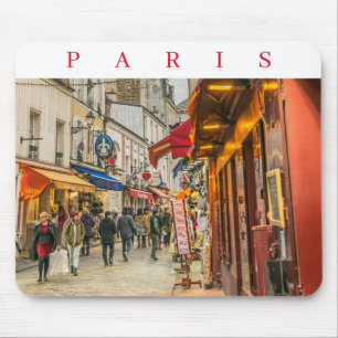 Alfombrilla De Ratón Parisino Montmartre Street View mousepad