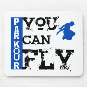 Alfombrilla De Ratón Parkour - usted puede volar
