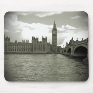 Alfombrilla De Ratón Parlamento - Elizabeth Tower - Big Ben Mousepad