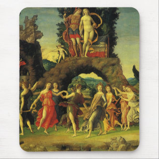 Alfombrilla De Ratón Parnassus, Mars y Venus por Andrea Mantegna