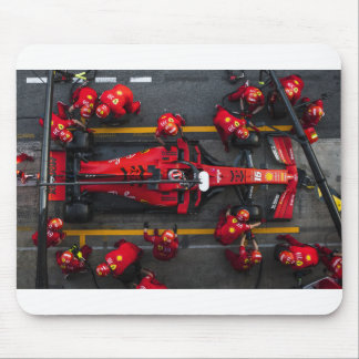 Alfombrilla De Ratón Paro de anclaje rojo del equipo