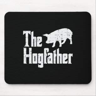 Alfombrilla De Ratón Parodia del Día del Padre Hogfather Funny Hog Dad