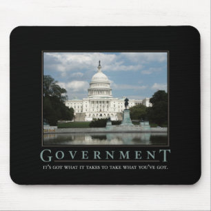 Alfombrilla De Ratón Parodia Mousepad del gobierno