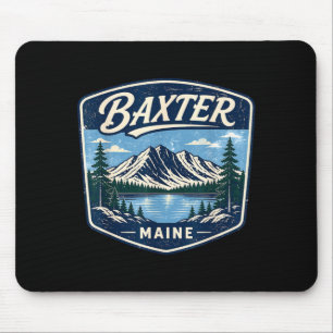 Alfombrilla De Ratón parque estatal baxter maine montaña senderismo cam