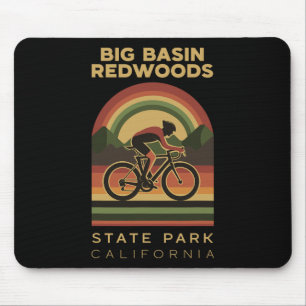 Alfombrilla De Ratón Parque Estatal Big Sin Redwoods Ciclismo de Montañ