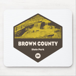 Alfombrilla De Ratón Parque estatal del Condado de Brown Indiana