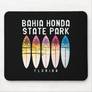 Alfombrilla De Ratón Parque Estatal Hia Honda Florida Tabla de Surf Muj