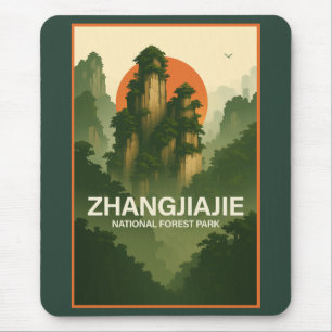 Alfombrilla De Ratón Parque forestal nacional Zhangjiajie